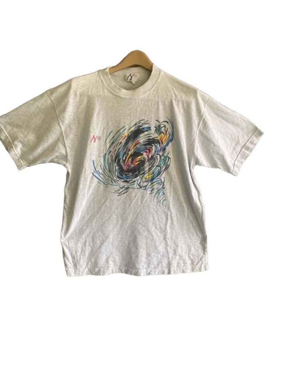 Vintage 90s NRG Brand Tornado Graphic T-Shirt
